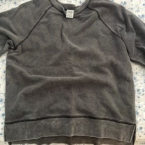 oversized crew neck